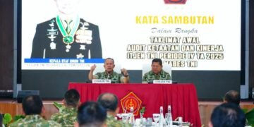 Kasum TNI Buka Taklimat Awal Audit Ketaatan dan Kinerja Itjen TNI Periode IV TA 2025