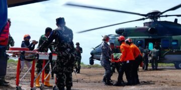 TNI, ADF, dan Basarnas Evakuasi Warga Nyaris Tenggelam di Laut Selatan Jawa