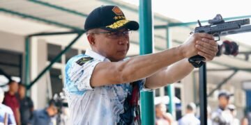 Panglima TNI Hadiri Kejuaraan Menembak Kasau Cup 2025 di Brigade Parako I Pasgat