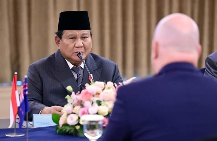 Presiden Prabowo Bertemu PM Selandia Baru Bahas Peningkatan Kerja Sama Ekonomi dan Perdagangan
