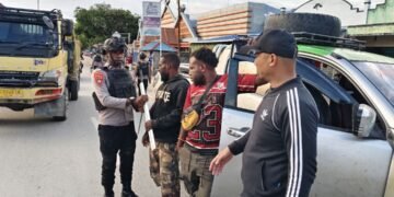 Gelar Razia Sore, Regu Siaga 4 Amankan Sajam dan Panah Wayer