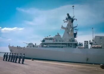 Latma Samudera Shakti-25, Kri Jhon Lie-358 Bertolak Menuju India