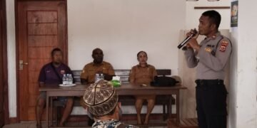 Wujudkan Harkamtibmas, Sat Samapta Polres Sarmi