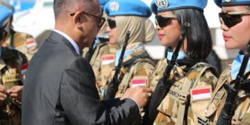 Prajurit Konga 2025 Terima Penghargaan UN