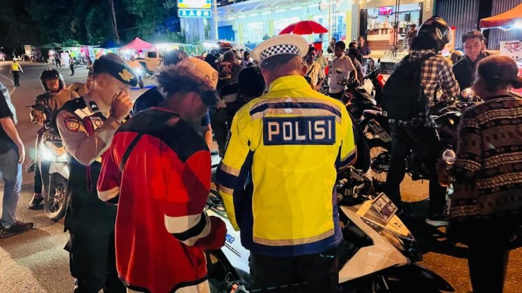 Razia Gabungan Operasi Sikat Cartenz II–2025, Polda Papua Amankan 16 Unit Motor di Jayapura