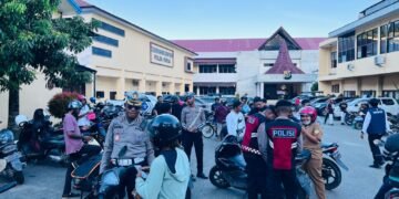 Tim Gabungan Operasi Sikat Cartenz II Gelar Hunting, 11 Motor Diamankan