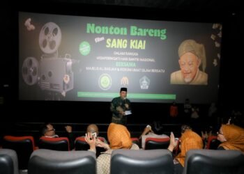 Pemutaran Film Sang Kiai Warnai Peringatan Hari Santri Nasional 2025 di Kota Bandung
