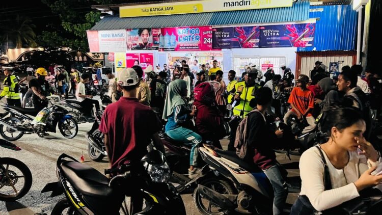 Hari Ke-26, Polda Papua Amankan 25 Unit Motor Di Jembatan Merah dalam Operasi Sikat Cartenz II-2025