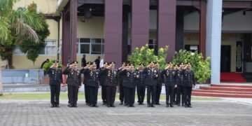 Wakapolda Papua Barat Pimpin Upacara Hari Sumpah Pemuda ke-97 di Mapolda