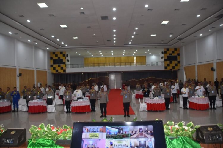 Kapolda Papua Barat Buka Gelar Operasional & Pembinaan Triwulan III