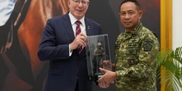 Panglima TNI dan Mantan Gubernur Jenderal Australia Bahas Penguatan Kerja Sama Pertahanan