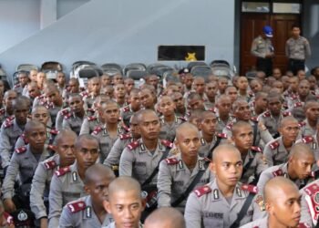 Bangun Profesionalisme, Humas Polda Papua Beri Materi Komunikasi Publik