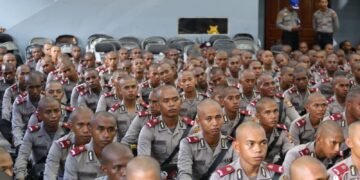 Bangun Profesionalisme, Humas Polda Papua Beri Materi Komunikasi Publik