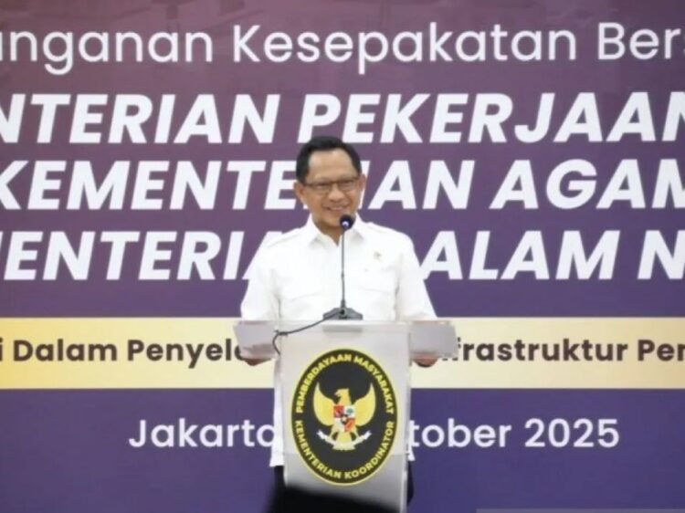 Mendagri Teken MoU Kelayakan Infrastruktur Pendidikan Pesantren