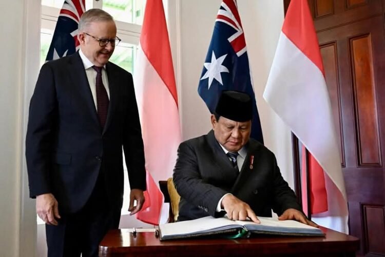 Bertemu PM Albanese, Presiden Prabowo Bahas Penguatan Kemitraan Strategis Indonesia–Australia