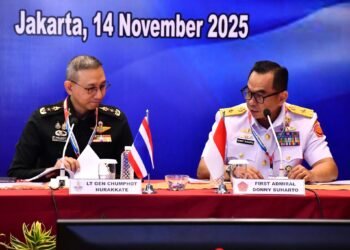 TNI-RTARF Perkuat Kerja Sama Pertahanan Melalui JSM Ke-11 HLC THAINESIA