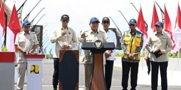 Presiden Prabowo Resmikan Jembatan Kabanaran dan 4 Proyek Infrastruktur Konektivitas Lainnya