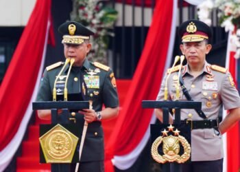 Panglima TNI dan Kapolri Lantik 1.621 Prabhatar di Akmil Magelang