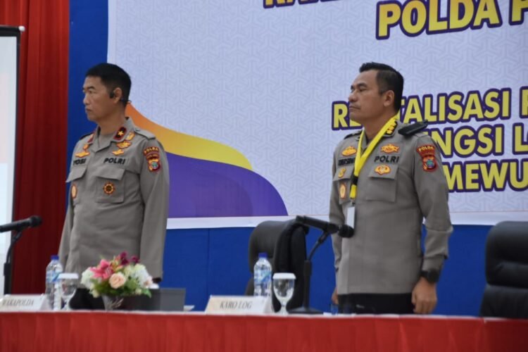 Wakapolda Buka Rakernis Bidang Logistik T.A. 2025