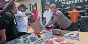 Kurang dari 24 jam Polresta Manokwari Berhasil Ungkap Kasus Pembunuhan di Reremi Puncak Manokwari