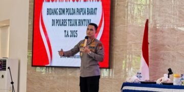 Biro SDM Polda Papua Barat Gelar Supervisi di Polres Teluk Bintuni