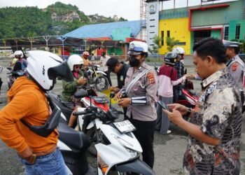 Hari Keempat Operasi Zebra Cartenz 2025, Polda Papua Perkuat Penertiban dan Edukasi Keselamatan Berlalu Lintas