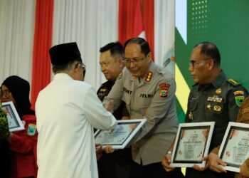 Kabid Humas Polda Papua Barat Hadiri Pelantikan Pengurus PMI–DMI Provinsi Papua Barat