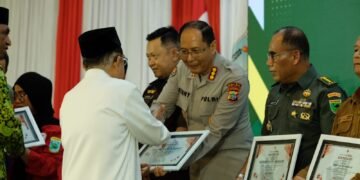 Kabid Humas Polda Papua Barat Hadiri Pelantikan Pengurus PMI–DMI Provinsi Papua Barat