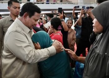 Presiden Prabowo Tiba di Tapanuli Tengah, Pastikan Penanganan Cepat untuk Warga Terdampak Banjir