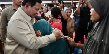 Presiden Prabowo Tiba di Tapanuli Tengah, Pastikan Penanganan Cepat untuk Warga Terdampak Banjir