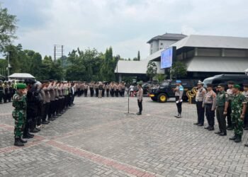 Polda Jateng Siapkan Pelayanan Humanis Saat Hadapi Aksi Unjuk Rasa Buruh di Gubernuran