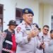 Polda Sumsel Gelar Apel Konsolidasi Pengamanan Distribusi Logistik untuk Korban Bencana di Sumatera Utara