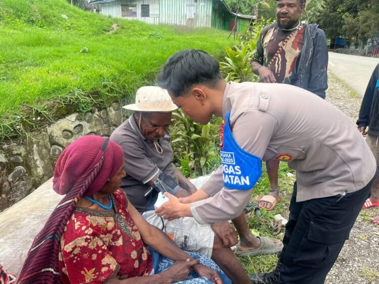 Subsatgas Keladi Sagu Rasaka Cartenz 2025 Tingkatkan Layanan Kesehatan bagi Warga dari Berbagai Distrik di Lanny Jaya