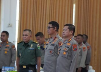 Polda Papua Barat Gelar Apel Kasatwil Dipimpin Langsung Kapolda Papua Barat