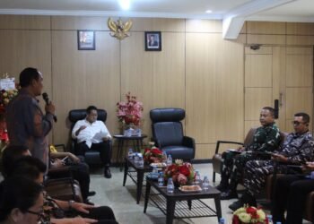 Jaga Stabilitas Keamanan Natal 2025-Tahun Baru 2026, Dandim 1310/Bitung Hadir Dalam Rapat Koordinasi