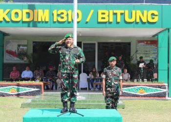 Bentuk Disiplin & Mental Petarung, Para Kadet KKRI Ditempa di Kodim 1310/Bitung