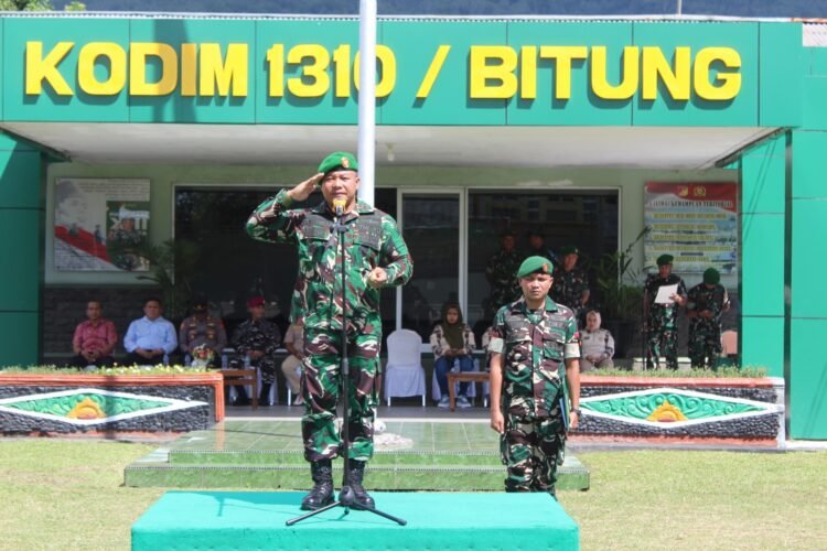 Bentuk Disiplin & Mental Petarung, Para Kadet KKRI Ditempa di Kodim 1310/Bitung