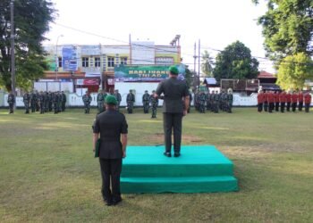 Wujud Penghormatan Terhadap Nilai-Nilai Perjuangan, Kodim 1310/Bitung Gelar Upacara Peringatan Hari Juang TNI AD Tahun 2025