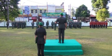 Wujud Penghormatan Terhadap Nilai-Nilai Perjuangan, Kodim 1310/Bitung Gelar Upacara Peringatan Hari Juang TNI AD Tahun 2025