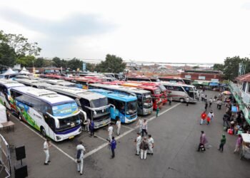 Jelang Nataru, Dishub Kota Bandung Gelar Uji Kelayakan Bus