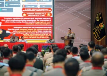 Kapolri Pimpin Penutupan Pendidikan Sespim Polri Tahun Ajaran 2025 di Lemdiklat Polri