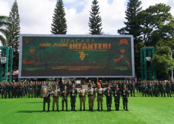 Pangdam III/Slw Hadiri Upacara Hari Juang Infanteri ke-77 di Makodam