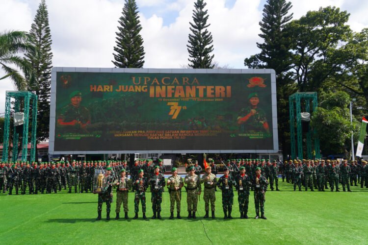 Pangdam III/Slw Hadiri Upacara Hari Juang Infanteri ke-77 di Makodam