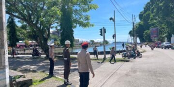 Operasi Lilin Mansinam 2025 Resmi Dimulai, Polres Fakfak Dirikan Pos Pam dan Pos Yan untuk Jamin Keamanan Nataru