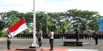 Polda Papua Barat Gelar Upacara Peringatan Hari Ibu Ke-97, Teguhkan Peran Strategis Perempuan Menuju Indonesia Emas 2045