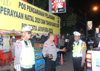 Jelang Tahun Baru, Polda Papua Gencarkan Patroli Malam Operasi Lilin Cartenz-2025