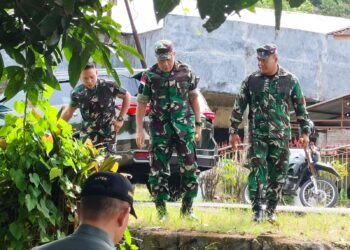 Percepat Progres Pembangunan, Danrem 131/Stg Tinjau KDKMP di Wilayah Kodim 1310/Bitung