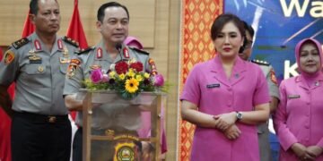 Pisah Sambut Sejumlah Pejabat Utama Polda Sumsel Berlangsung Khidmat di Mapolda Sumsel