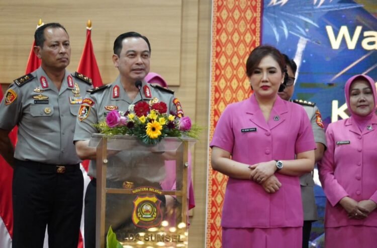 Pisah Sambut Sejumlah Pejabat Utama Polda Sumsel Berlangsung Khidmat di Mapolda Sumsel