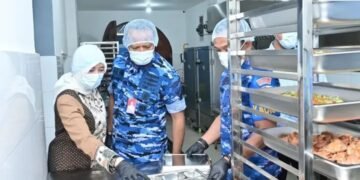 Pastikan Makanan Higienis dan Bergizi, Lanud Husein Sastranegara Tinjau Operasional Perdana SPPG 06